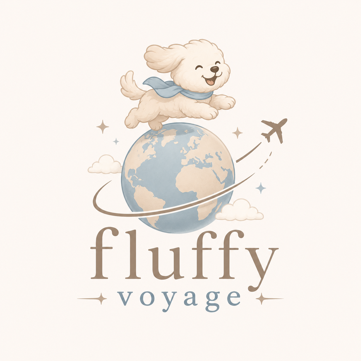 Пёс Fluffy Voyage путешествует вокруг света